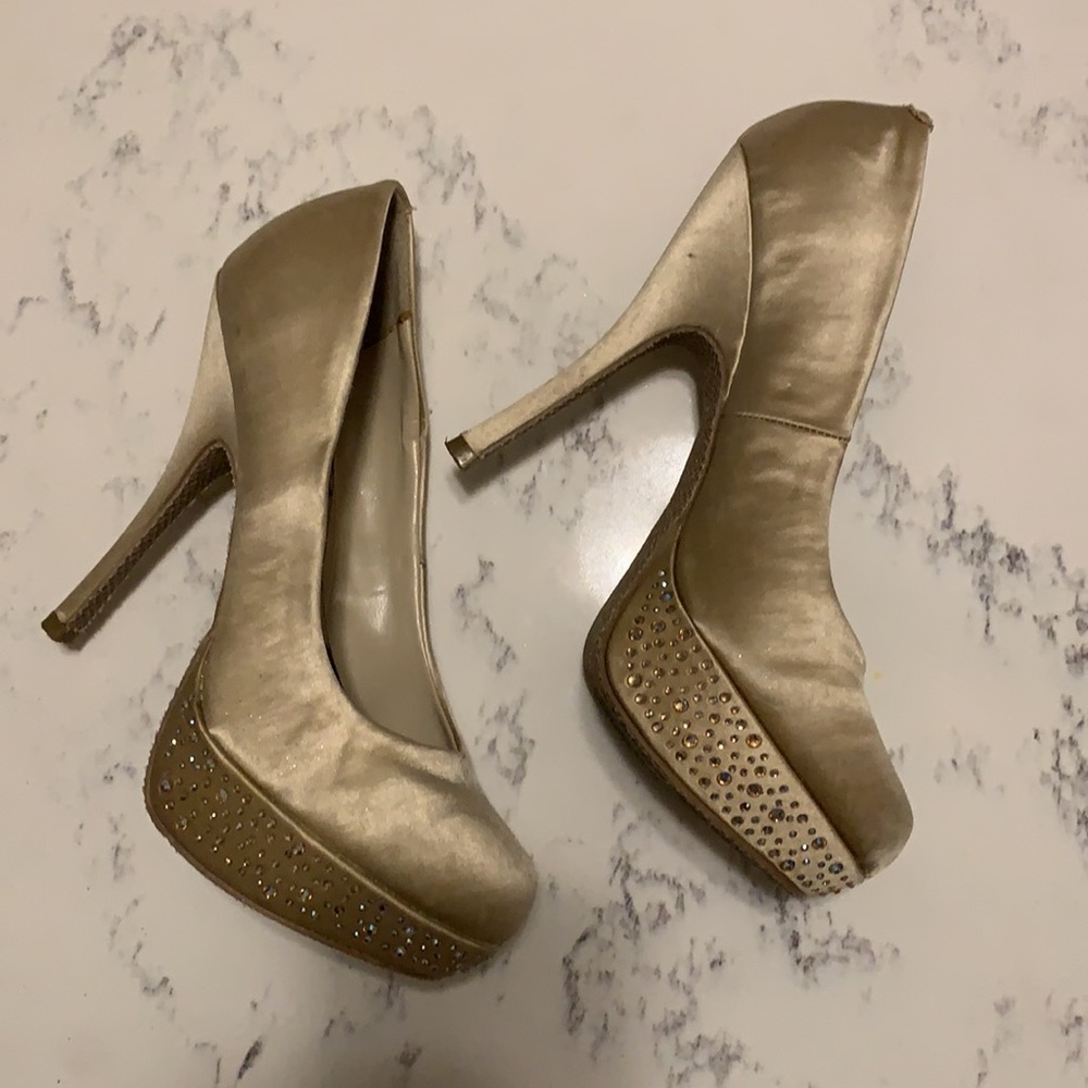 Nude Steve Madden Heels